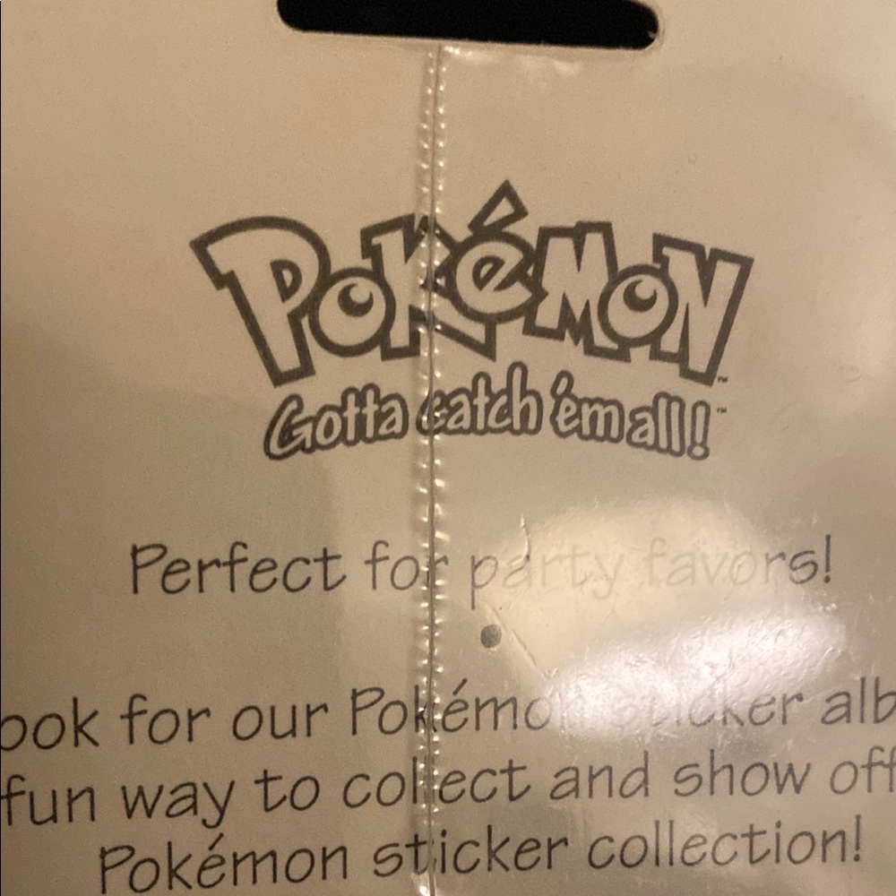 Pokemon Yellow Pikachu Sticker Sheet - Picture 2 of 3
